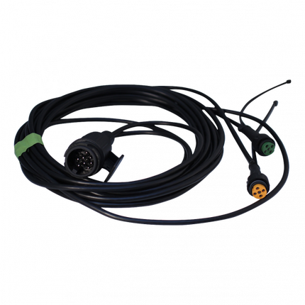 Wiring harness - plug 13-pin - 5m - bayonet - 2x 0.2m DC