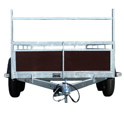 Bakwagen - dubbelas - 258x150cm - extra breed - 750KG Aanhangwagen