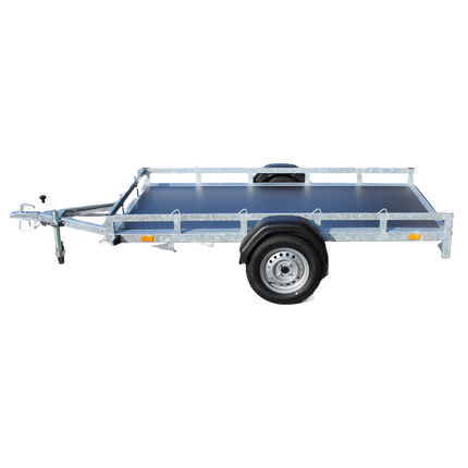 Transporter - enkelas - 258x150cm - 750KG Aanhangwagen