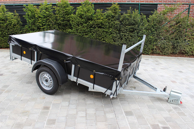Afdekzeil - 680g/m² - kies je kleur - 263x151cm - voor aanhangwagens VDM Trailers - Weytens