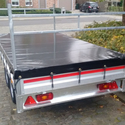 Afdekzeil - 680g/m² - kies je kleur - 260x158cm - voor plateauwagens VDM Trailers - Weytens