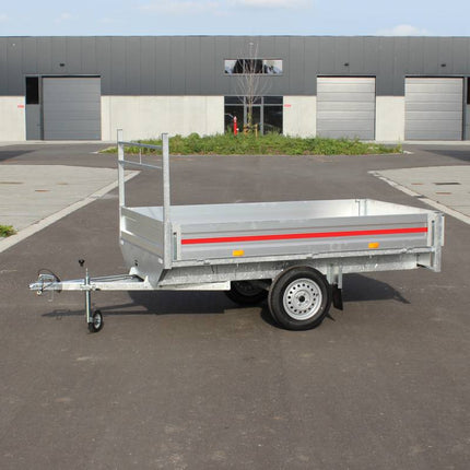 Plateau - enkelas - 260x150cm - 750KG Aanhangwagen