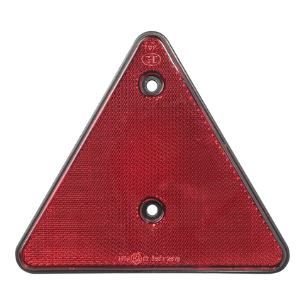 Réflecteur - triangle - rouge