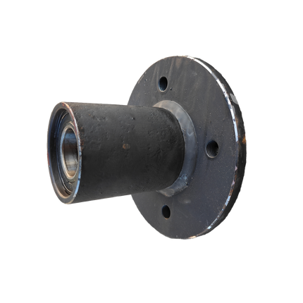 Aanhangwagen naaf voor torsieas merk Weytens en VDM met gemonteerde kogellagers.