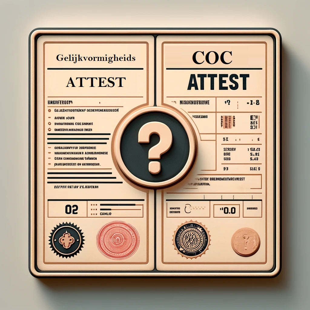 Gelijkvormigheidsattest of COC, wat is het verschil?