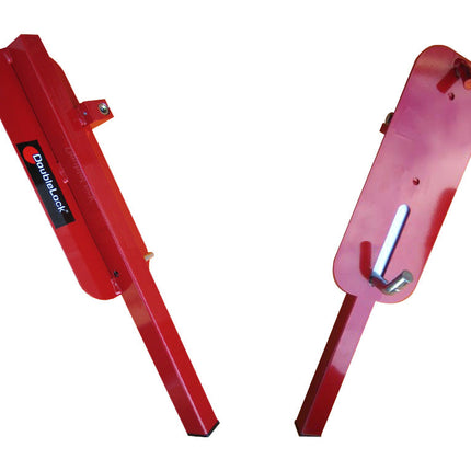 Wielklem - DoubleLock Compact Buffalo - rood - met LED sleutel