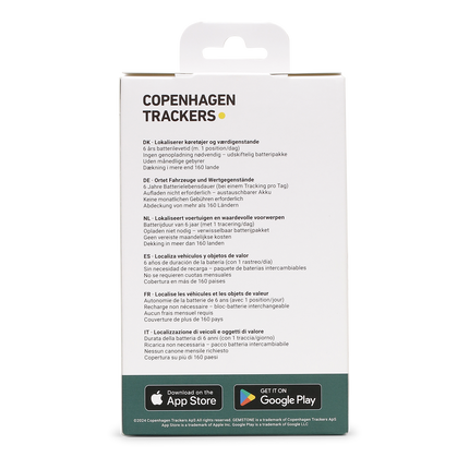 Gemstone Trailer Tracker - GPS - gratis SIM - 6 jaar batterij - geen abonnement nodig