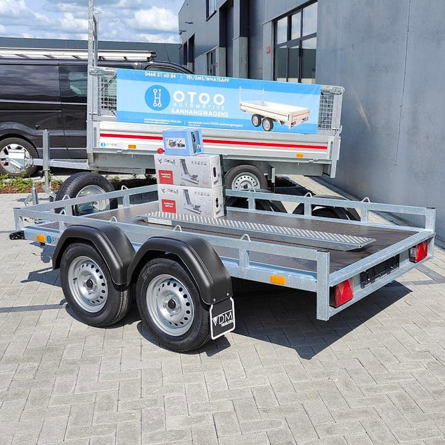 Transporter voor 2 motors - MTM 750kg - model 258x150 - full option