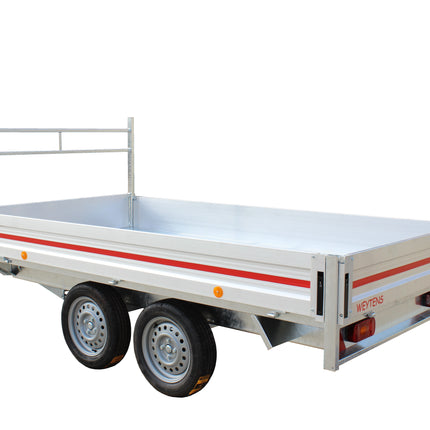 Torsieas - 1050kg - model plateauwagen - VDM Trailers