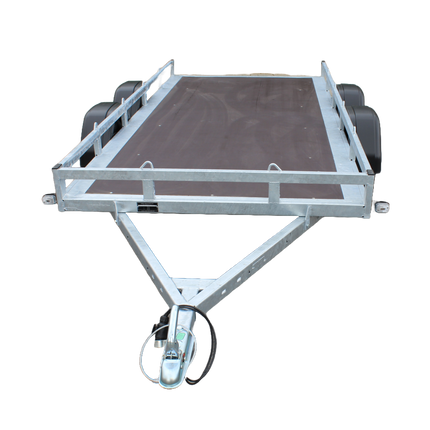 Transporter - dubbele as - 258x150cm - 750KG Aanhangwagen