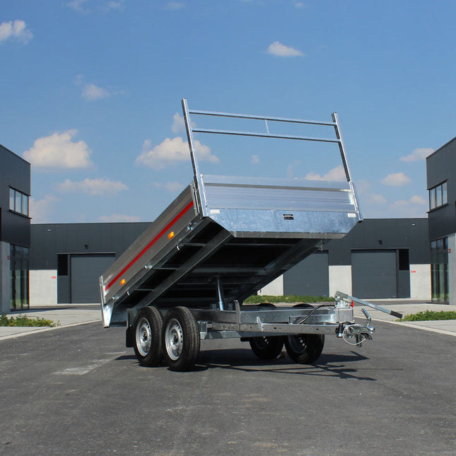 Plateau kipper - dubbelas - 260x150cm - 750KG Aanhangwagen