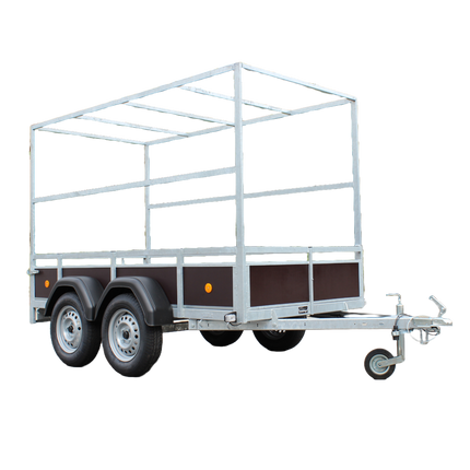 Tarpaulin construction 150cm high - for model 200x130cm - VDM Trailers - Weytens