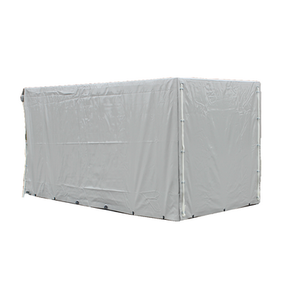 Huifopbouw 150cm hoog - voor model 220x130cm - VDM Trailers - Weytens