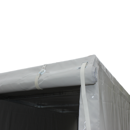 Huifopbouw 150cm hoog - voor model 220x130cm - VDM Trailers - Weytens