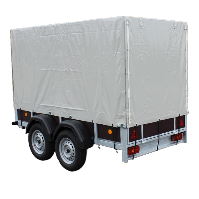 Huifopbouw 150cm hoog - voor model 258x150cm - VDM Trailers - Weytens