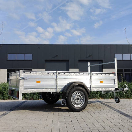 Bakwagen - enkelas - 258x150cm - extra breed - 750KG