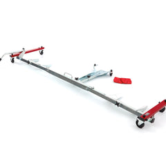 U-turn motor mover om de moto te verplaatsen in de garage, tuinhuis of de werkplaats. De moto kan met beide wielen volledig verplaatst worden inclusief de steunpoot.