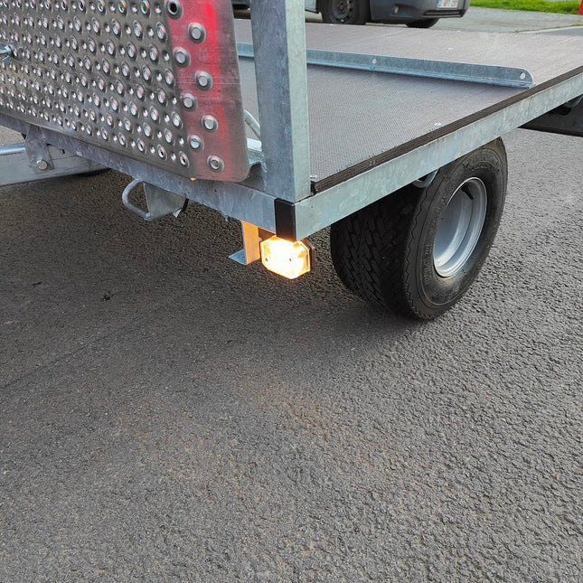 Flexipoint - breedtelicht - wit - met montagesteun - met DC connector 50cm