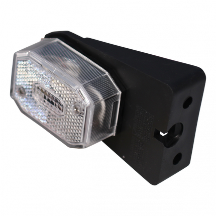 Flexipoint - width light - white - with mounting bracket - with DC connector 50cm
