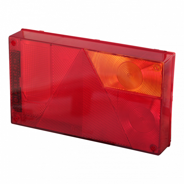 Aspock lampglas voor een achterlicht Multipoint I rechts