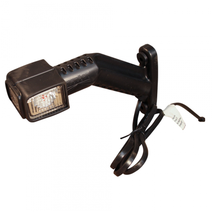 Set van 2 - Aspöck Superpoint 4 - LED - contourlamp - LINKS + RECHTS - rood / wit / oranje - 1m DC kabel