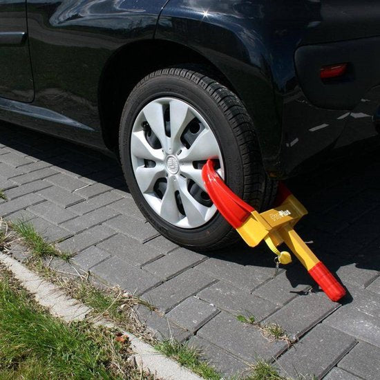 Wielklem - instapmodel - universeel - 2 sleutels - voor auto/remork/caravan