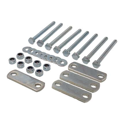 Bevestigingsset - voor aluminium disselkoffer