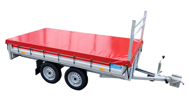 Zijbordsluiting - aluminium - stalen handgreep - rechts - 300mm BOL