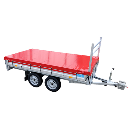 Bâche - 680g/m² - choisissez votre couleur - 310x158cm - pour remorques à plateforme VDM Trailers - Weytens