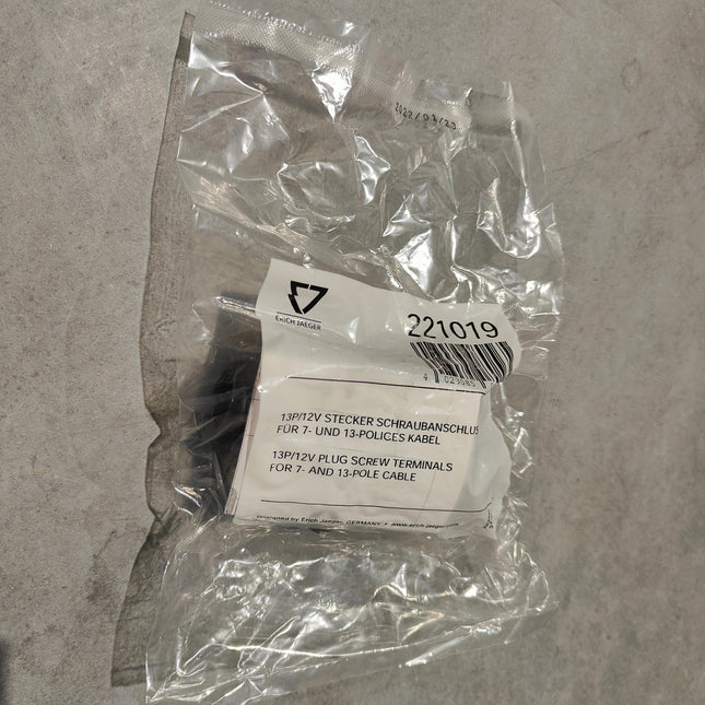 Stekker - 13-polig - Jaeger - kunststof - schroefcontacten