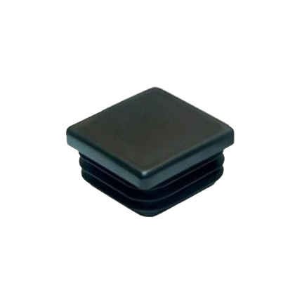 Capuchon d'insertion - 60 x 60 mm - noir - plastique