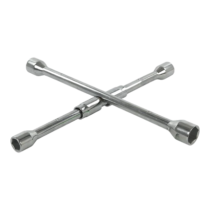 Cross wrench - 17/19/21/23 mm - foldable