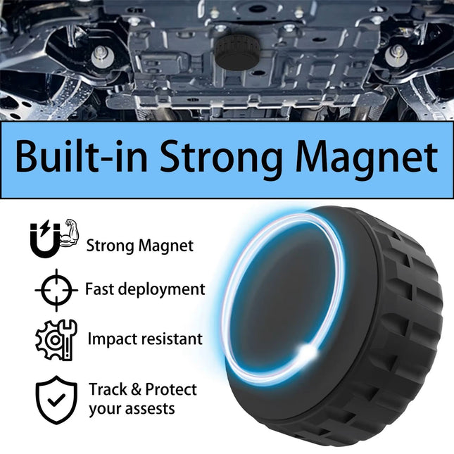 Waterdichte bescherm case - magnetisch - voor Moto Tag en Apple Airtag