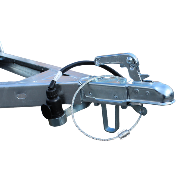 Hulpkoppeling - 3 in 1 - aanhangwagendeel - met stekkerhouder