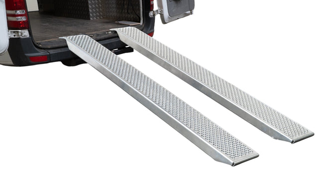 Oprijplaten - recht - 150cm - set 2 platen - 400KG