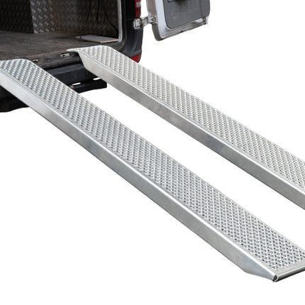 Oprijplaten - recht - 150cm - set 2 platen - 1000KG