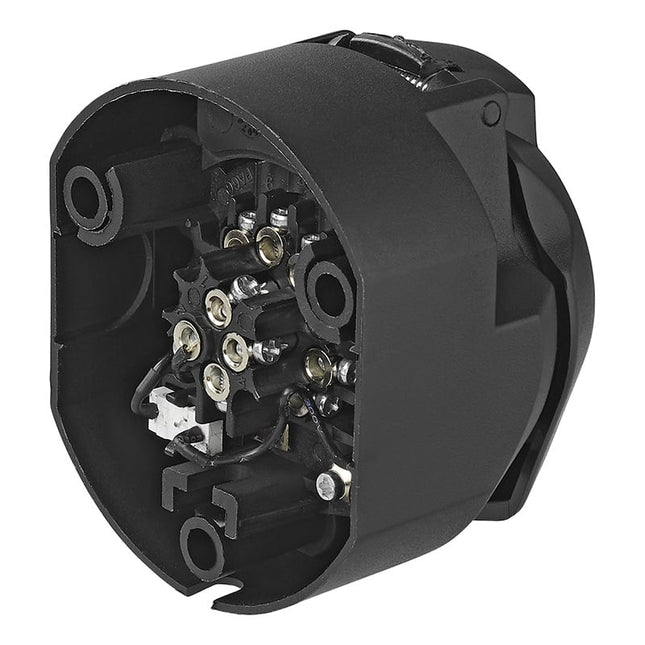 Contactdoos (auto) - 13 polig - mistlampschakelaar + micro-switch + afdichting