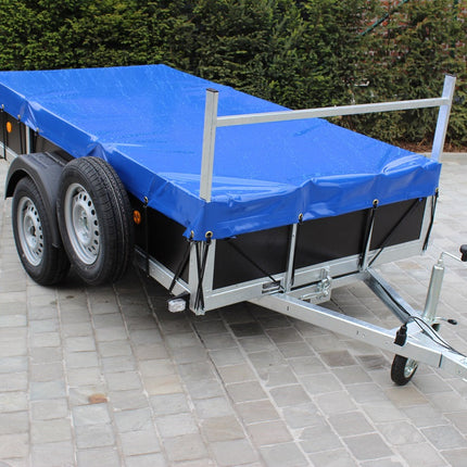 Afdekzeil - 680g/m² - kies je kleur - 263x151cm - voor aanhangwagens VDM Trailers - Weytens