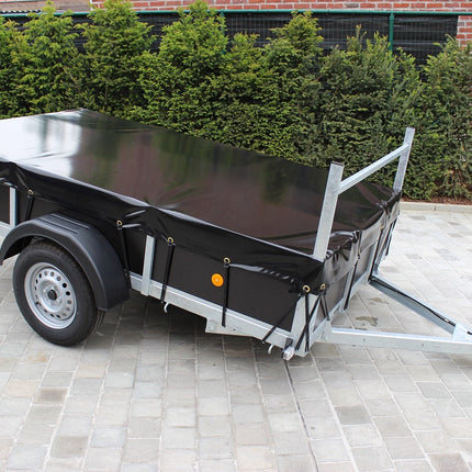 Afdekzeil - 680g/m² - kies je kleur - 300x130cm - voor aanhangwagens VDM Trailers - Weytens