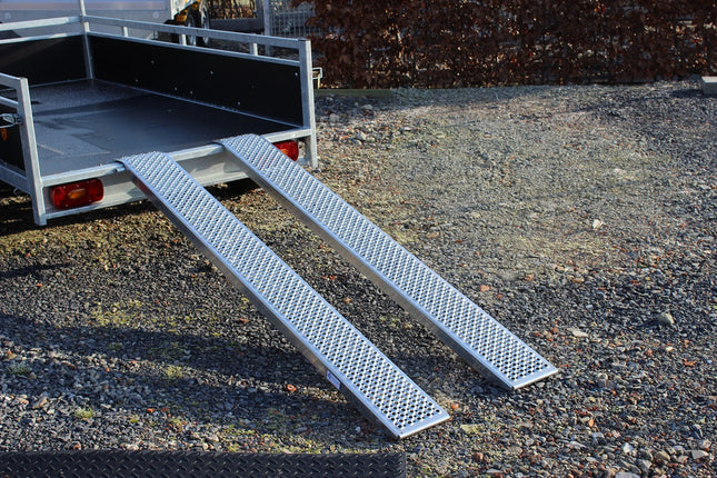 Oprijplaten - recht - 150cm - set 2 platen - 1000KG