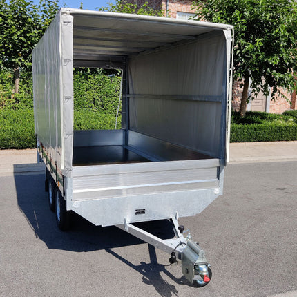 Huifopbouw 150cm hoog - voor model plateau 300x150cm - VDM Trailers - Weytens