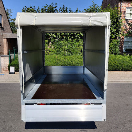 Huifopbouw 150cm hoog - voor model plateau 300x150cm - VDM Trailers - Weytens