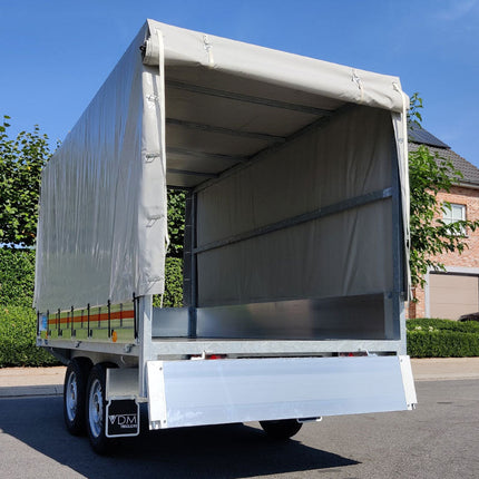 Huifopbouw 150cm hoog - voor model plateau 300x150cm - VDM Trailers - Weytens