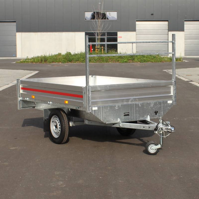 Plateau - enkelas - 260x150cm - 750KG Aanhangwagen