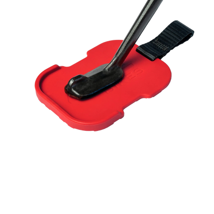 Parking Pad - motorstandaard onderlegger - rood