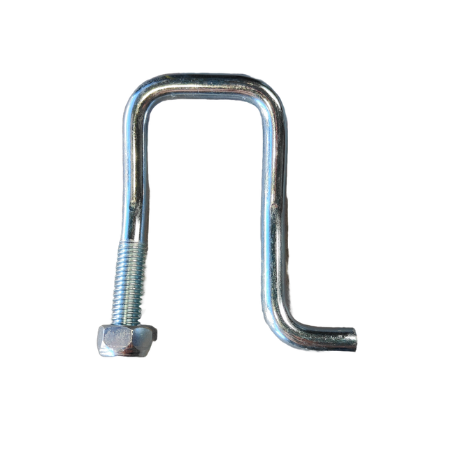 Tie hook - curved anchor - M8