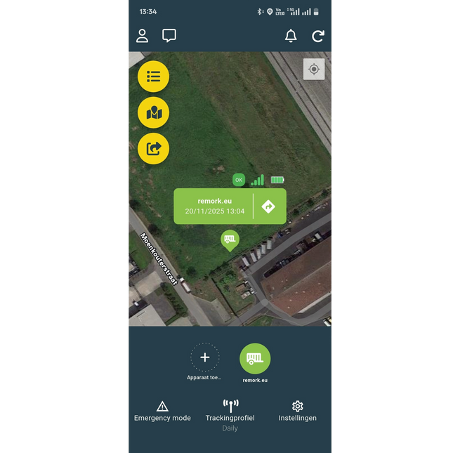Trailer Tracker - GPS - gratis SIM - 6 jaar batterij - geen abonnement nodig