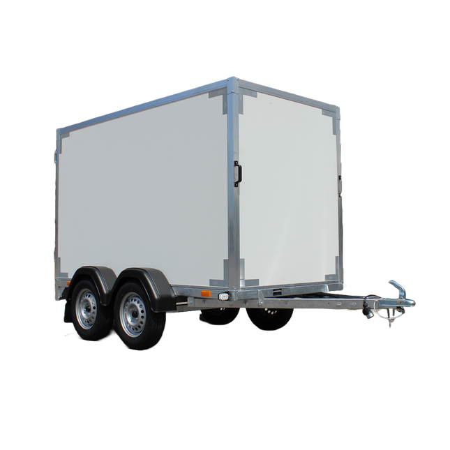 Gesloten aanhangwagen dubbelas