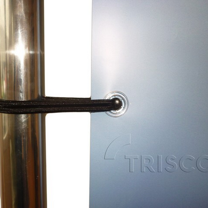 Spanner - zwart - 6mm - 18cm - zwarte bal - bulk 25 stuks