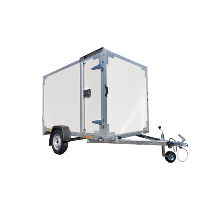 Closed trailer - single axle - 258x150 cm - 750KG